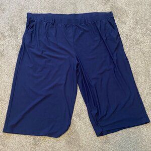 Coquette et Coquine Navy Blue Shorts Capris‎ Pants Plus Size 6X